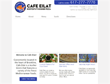 Tablet Screenshot of cafe-eilat.com